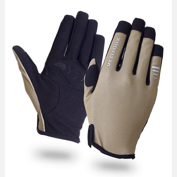 Ventoux Free Rider cycling gloves, khaki