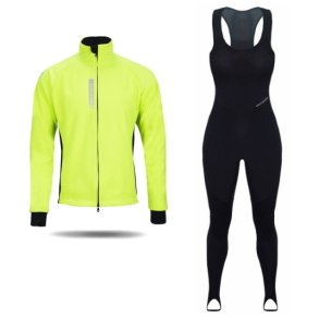 Ventoux Nordic vintercykelst (neongul), dame