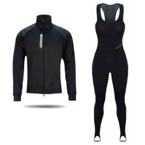 Ventoux Nordic vintercykelst (sort), dame