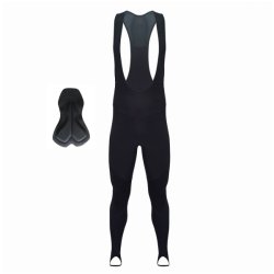 Ventoux New Nordic Wind cycling tights with padding, men