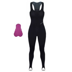 Ventoux New Nordic Wind Bib Cycling Tights, women, with pad