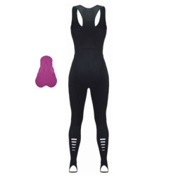 Ventoux New Nordic Wind Bib Cycling Tights, women, with pad