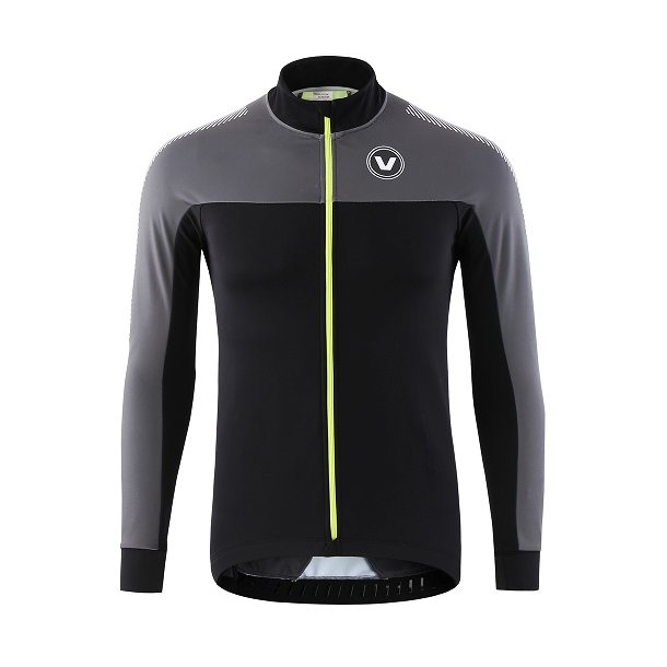Ventoux Nordic Race jacket, sort/gr/neon, Man