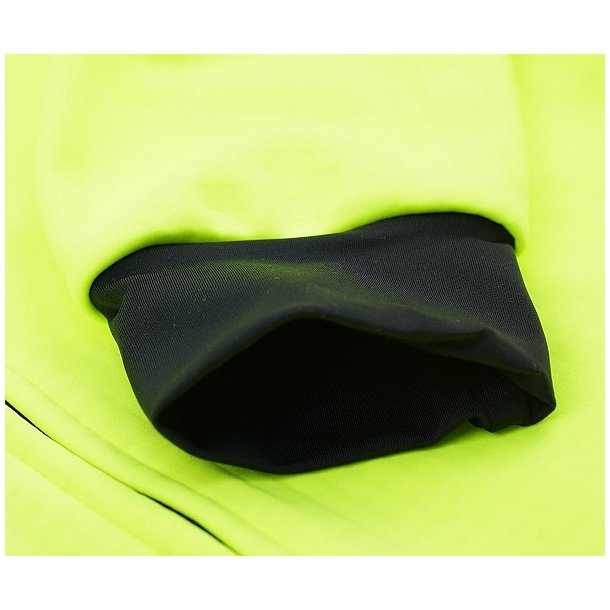 Ventoux Nordic vintercykelst m. pude (sort/neongul)