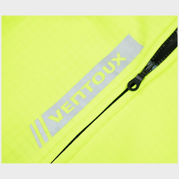 Ventoux Nordic Winter Cycling Jacket, neon yellow