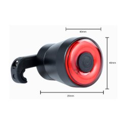 Ventoux Pluto USB baglygte m. bremselys