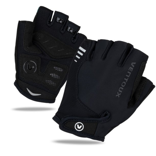 Ventoux SG+ cykelhandsker sort & Coolmax sokker, hvid/sort