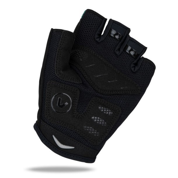 Ventoux SG cycling gloves, black/green