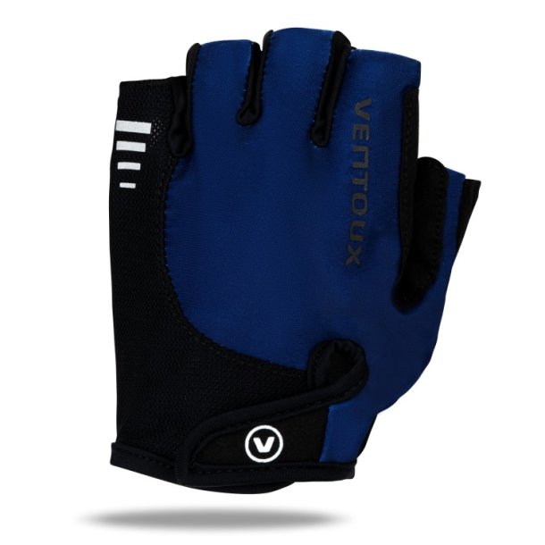 Ventoux SG cycling gloves, black/dark blue
