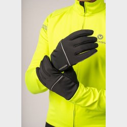 Ventoux Storm cycling gloves, black