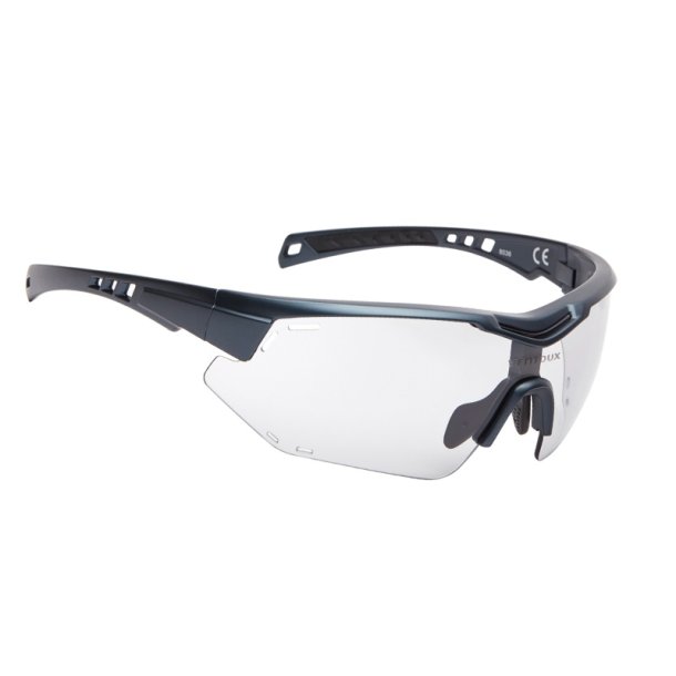 Ventoux Titan Fotochrome cykelbrille, mrkebl metal