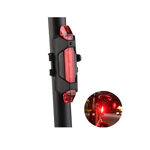 Ventoux USB micro baglygte, 15 lumens