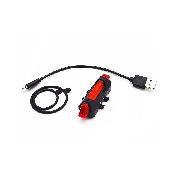 Ventoux USB micro baglygte, 15 lumens