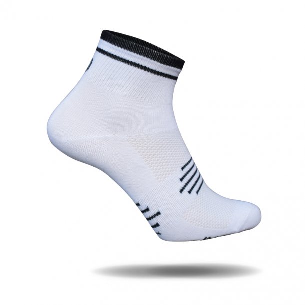 Ventoux Coolmax cykelstrmper, hvid/sort